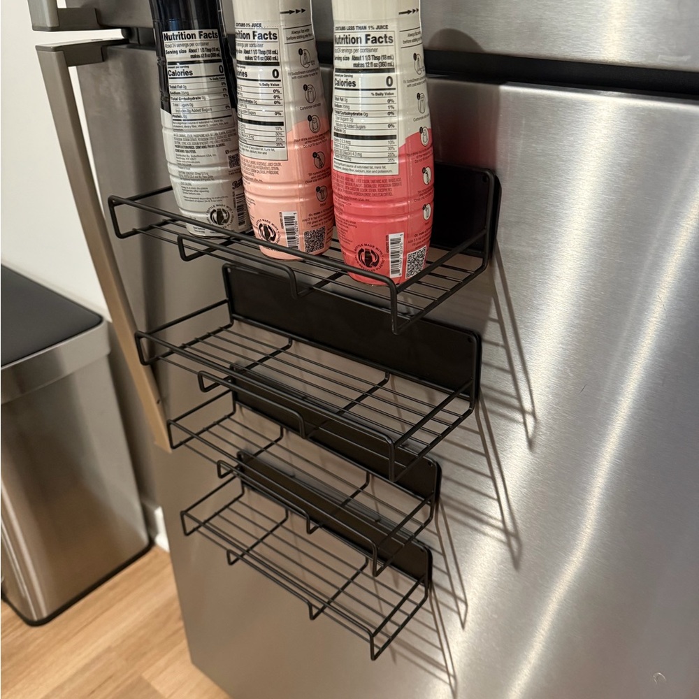 Amazon Black Magnetic Storage Rack